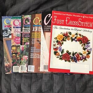 Bundle of Cross Stitch Magazines
